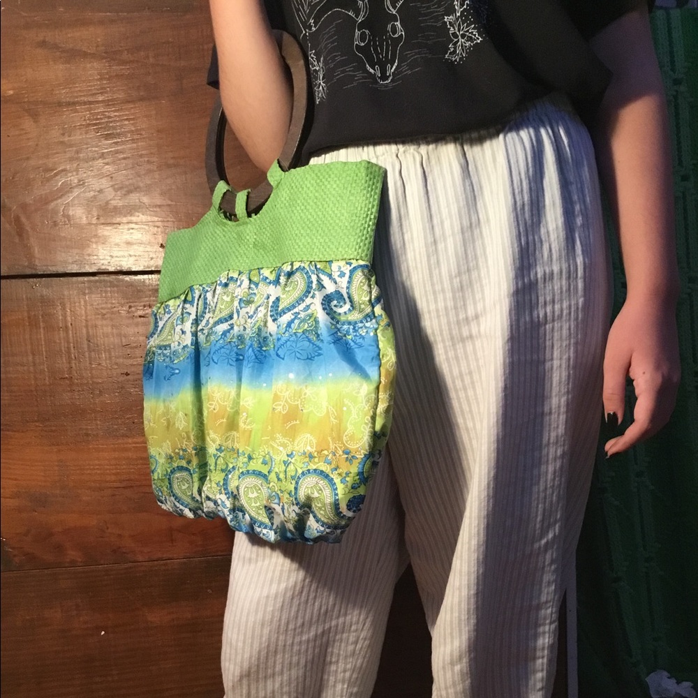 Multicolored Cruise Club Boho Bag